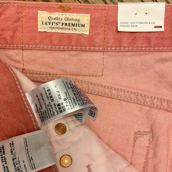 Levi’s Fresh 551 Z AUTHENTIC STRAIGHT CROPPED Jeans - Picture 6 of 14